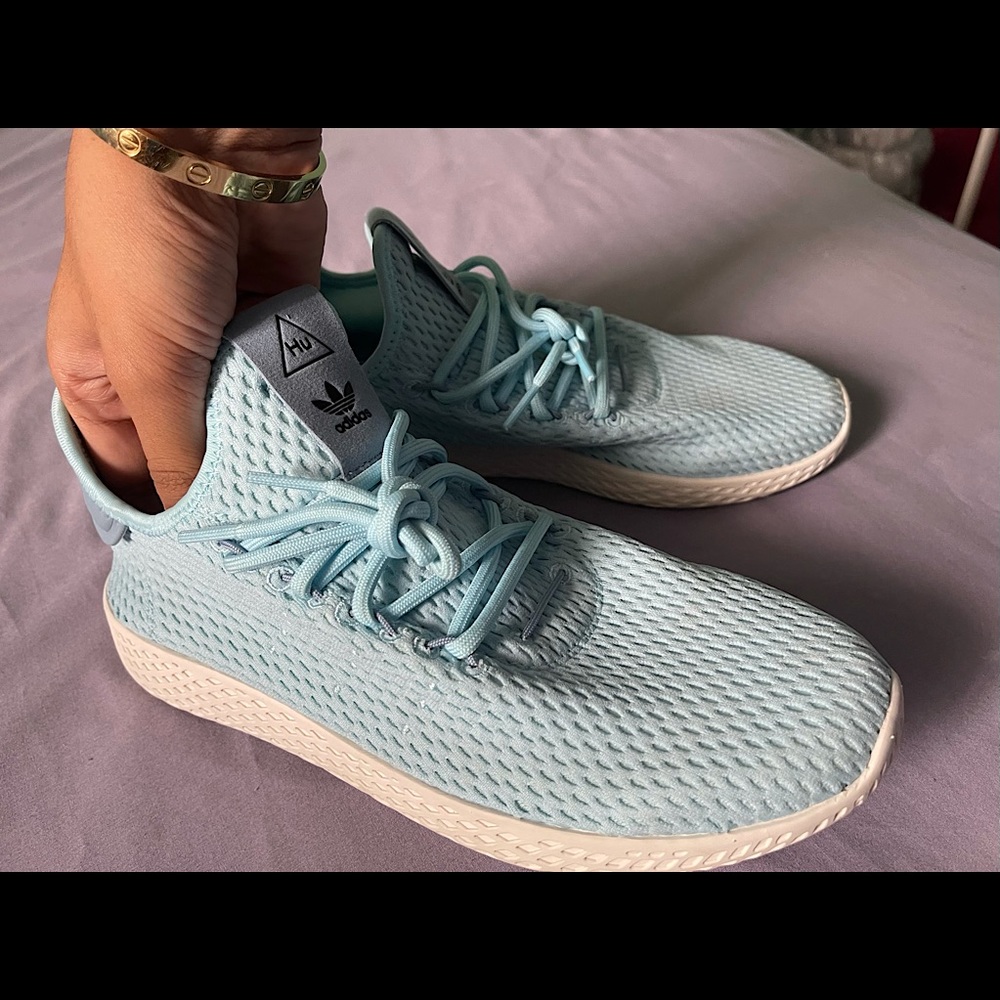 Pharrell x Tennis Adidas Hu 'Ice Blue'